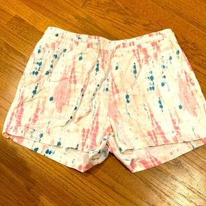 Tie die shorts for summer!
